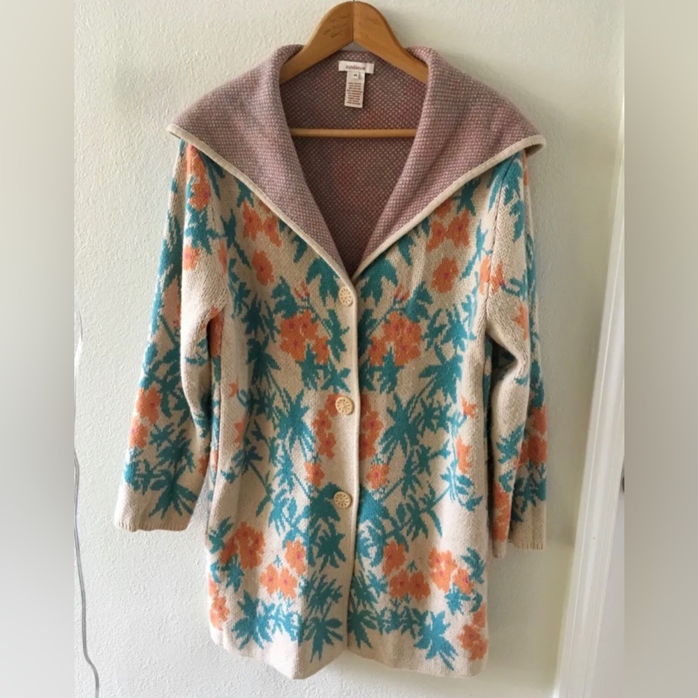 Sundance long cardigan jacket/sweater